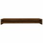 Voir la diapositive 4 : VIDAXL Support de moniteur Chêne marron 100x24x13 cm Bois d ingénierie