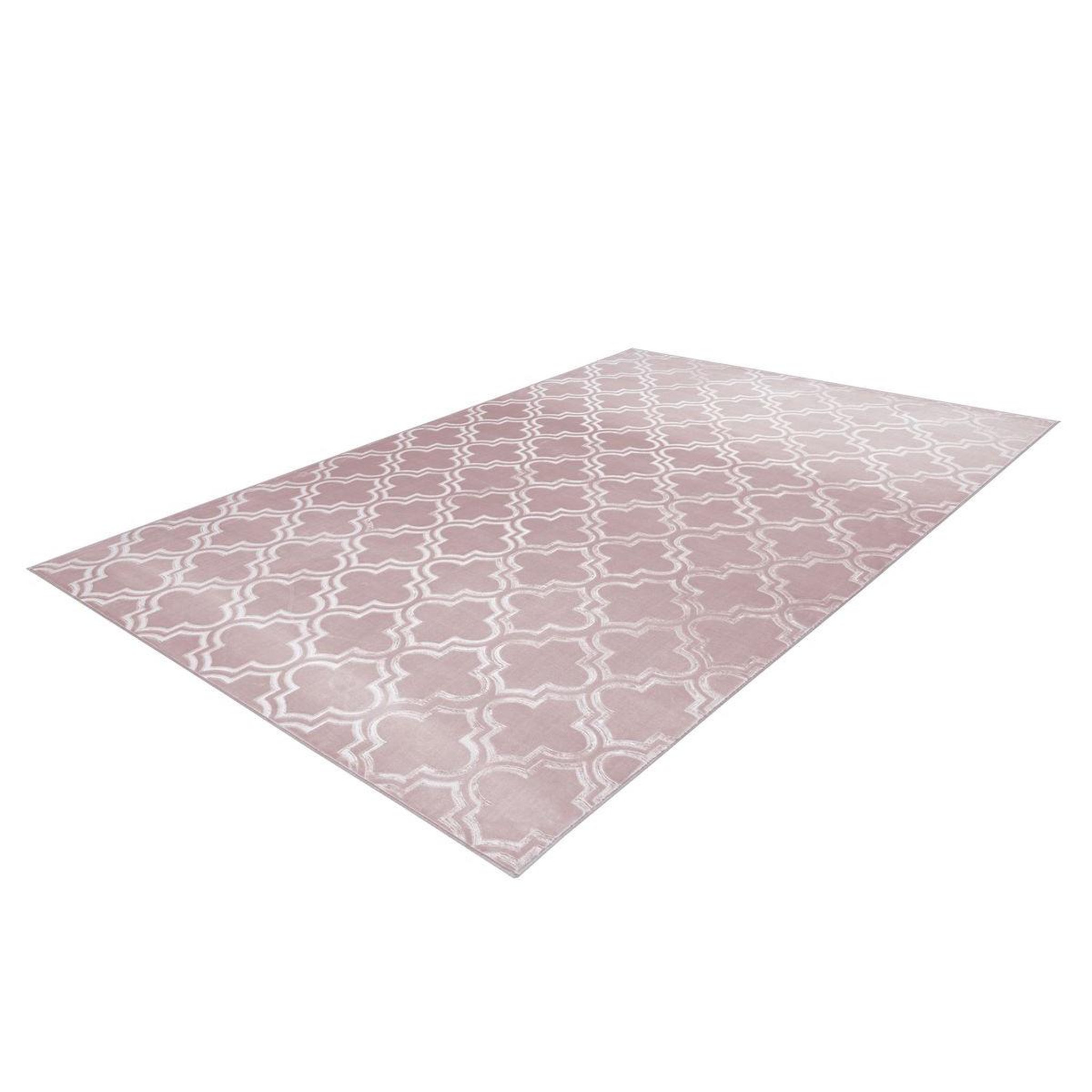 Voir la diapositive 4 : Paris Prix Tapis Vintage Fait Main  Monroe I  Rose