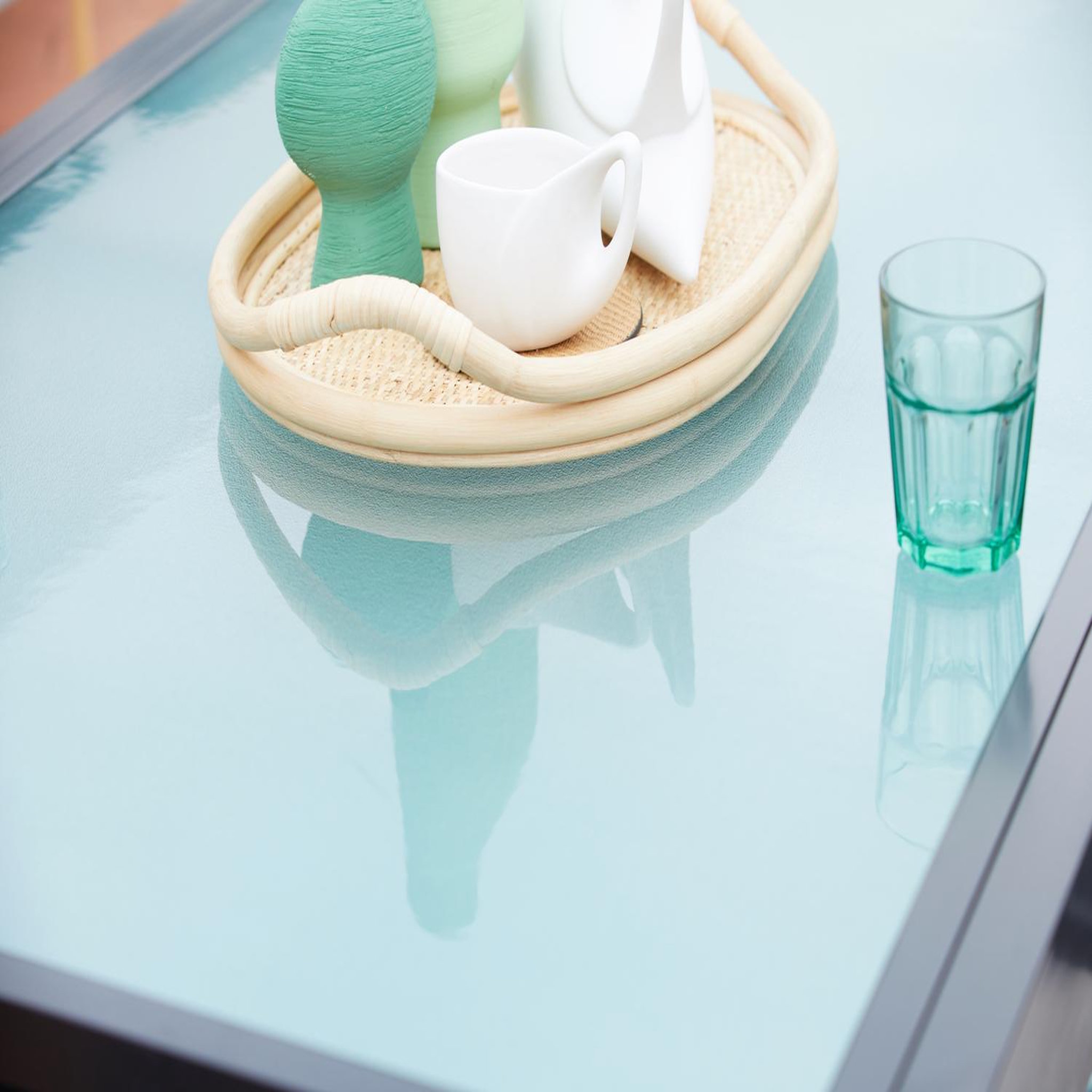 Voir la diapositive 5 : CONCEPT USINE Table de jardin extensible et 6 fauteuils en alu et toile PVC BRESCIA