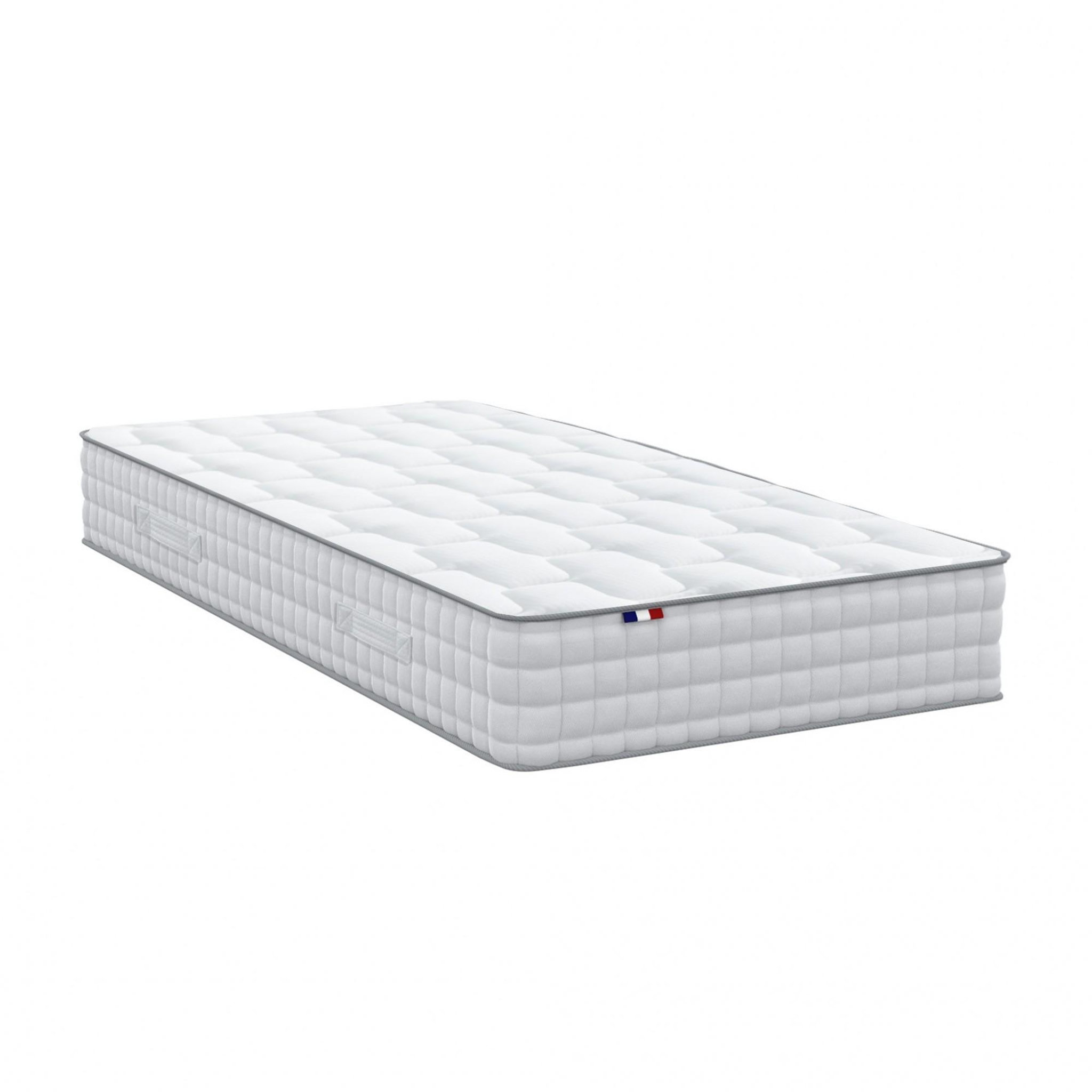 Voir la diapositive 5 : IDLITERIE Ensemble literie : matelas à ressorts COSMOS et sommier - qualité française