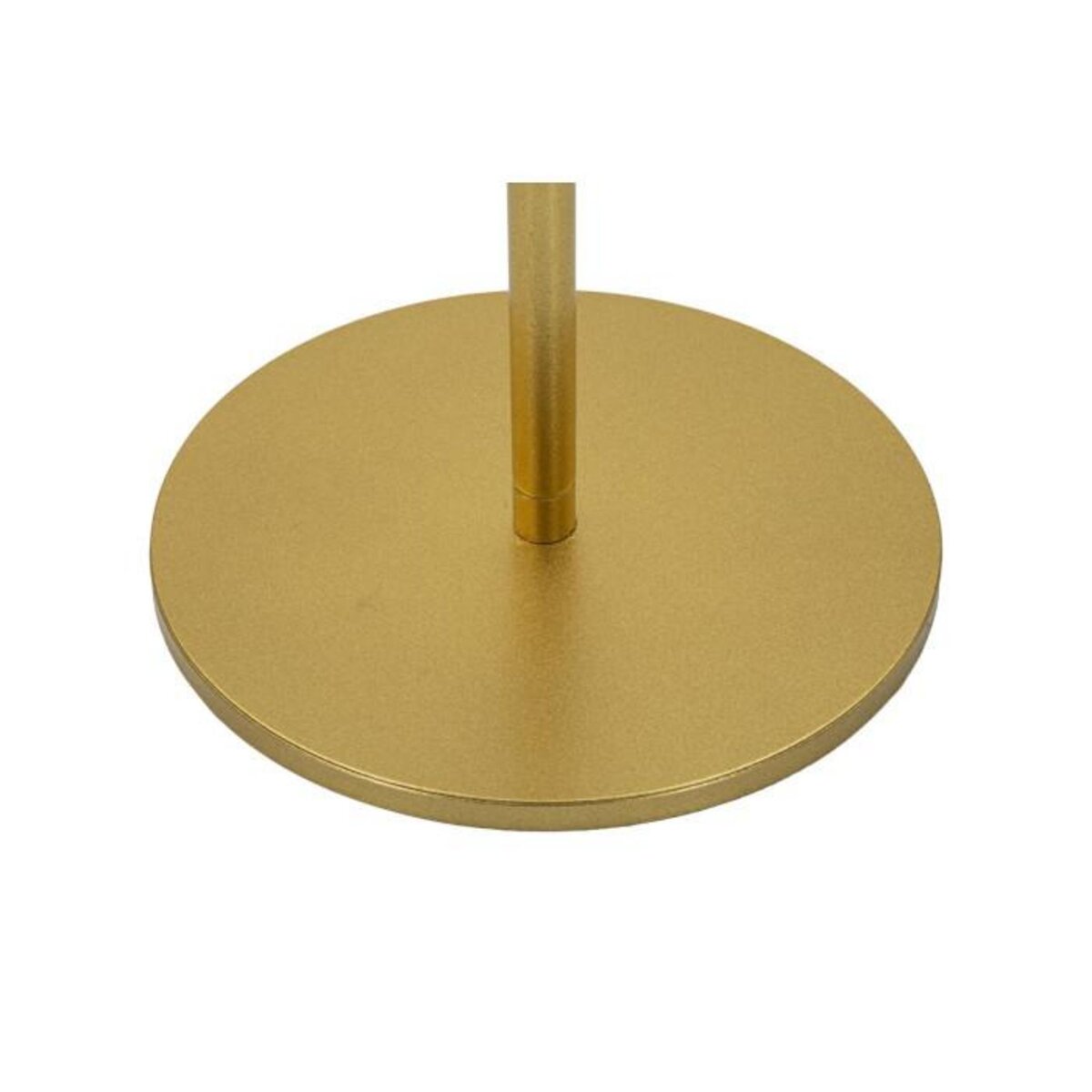 Paris Prix Table d'Appoint en Métal  Doha  100cm Or