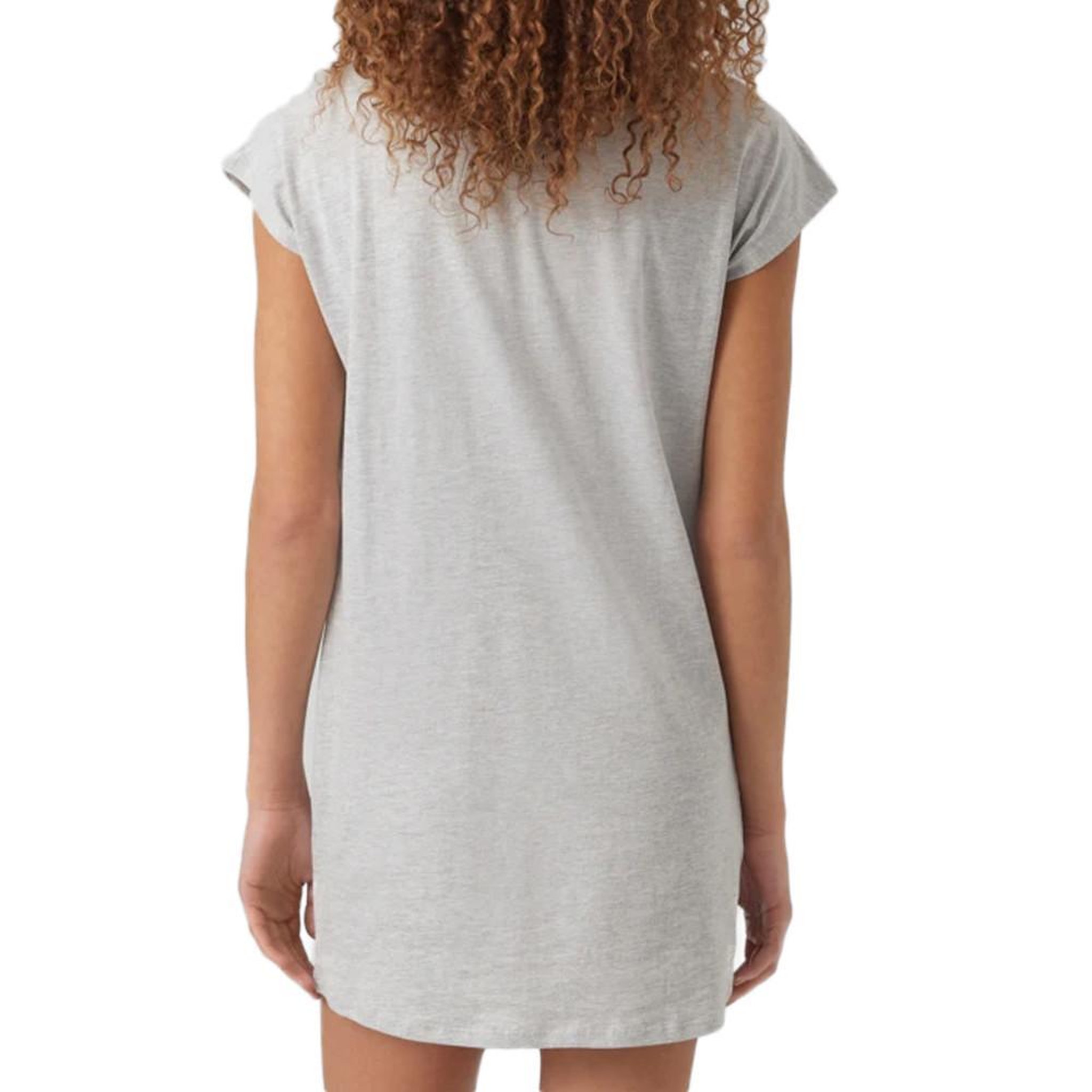 Voir la diapositive 2 : Vero Moda Robe T-Shirt Grise Femme Vero Moda Turtle