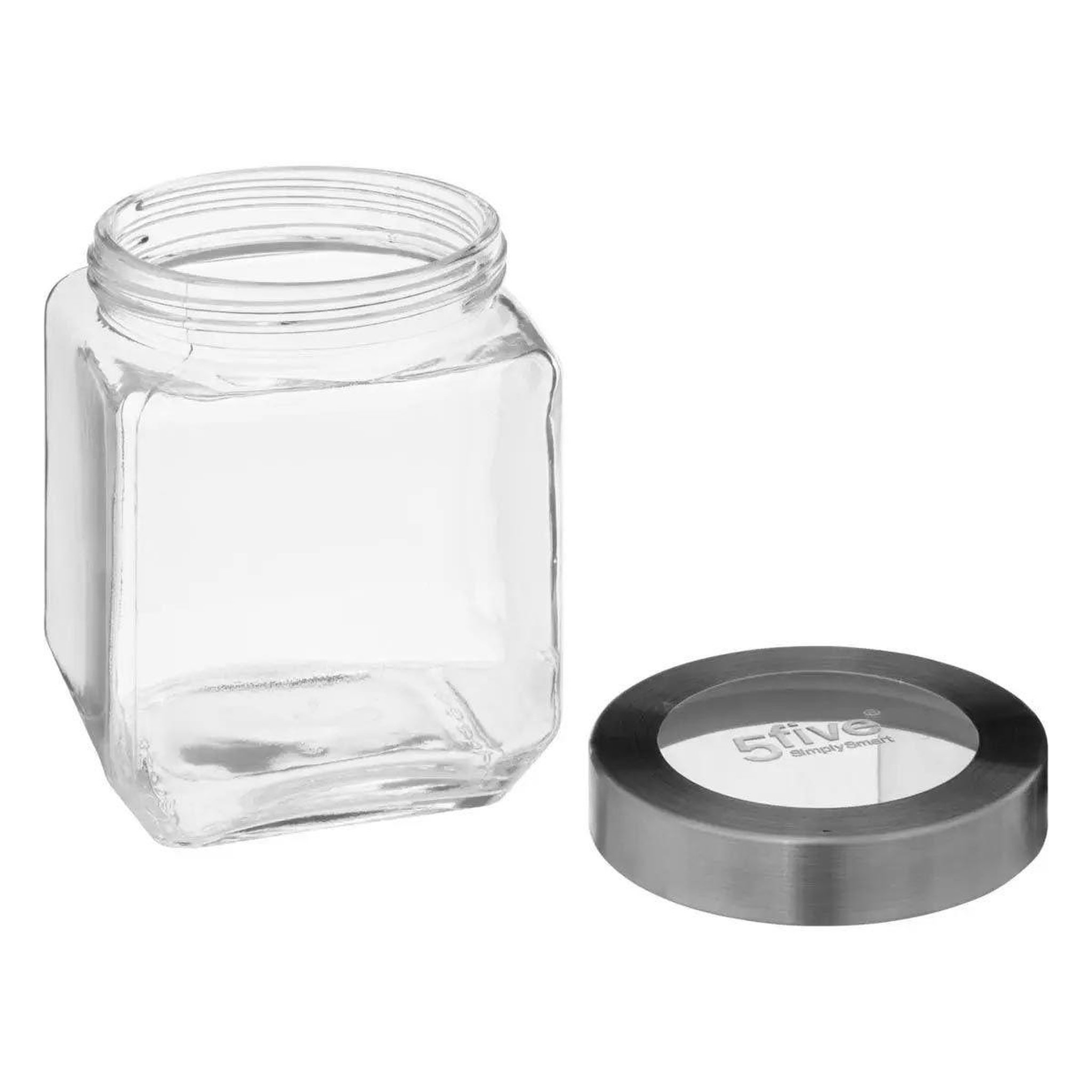 Voir la diapositive 2 : FIVE Bocal de Conservation  Miro  1,2L Transparent