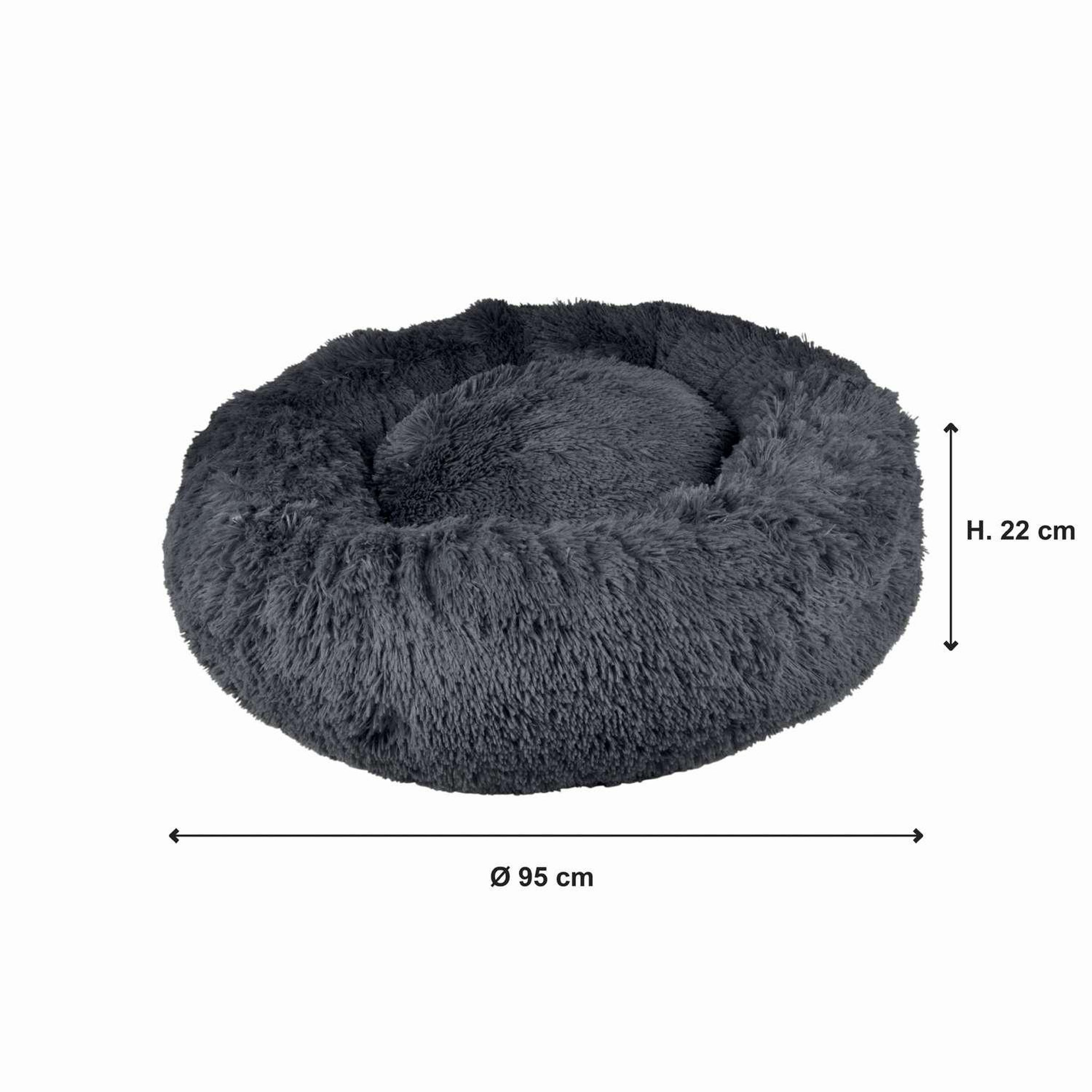 Voir la diapositive 5 : LOVE STORY Coussin doux et rond Snow pour chien et chat