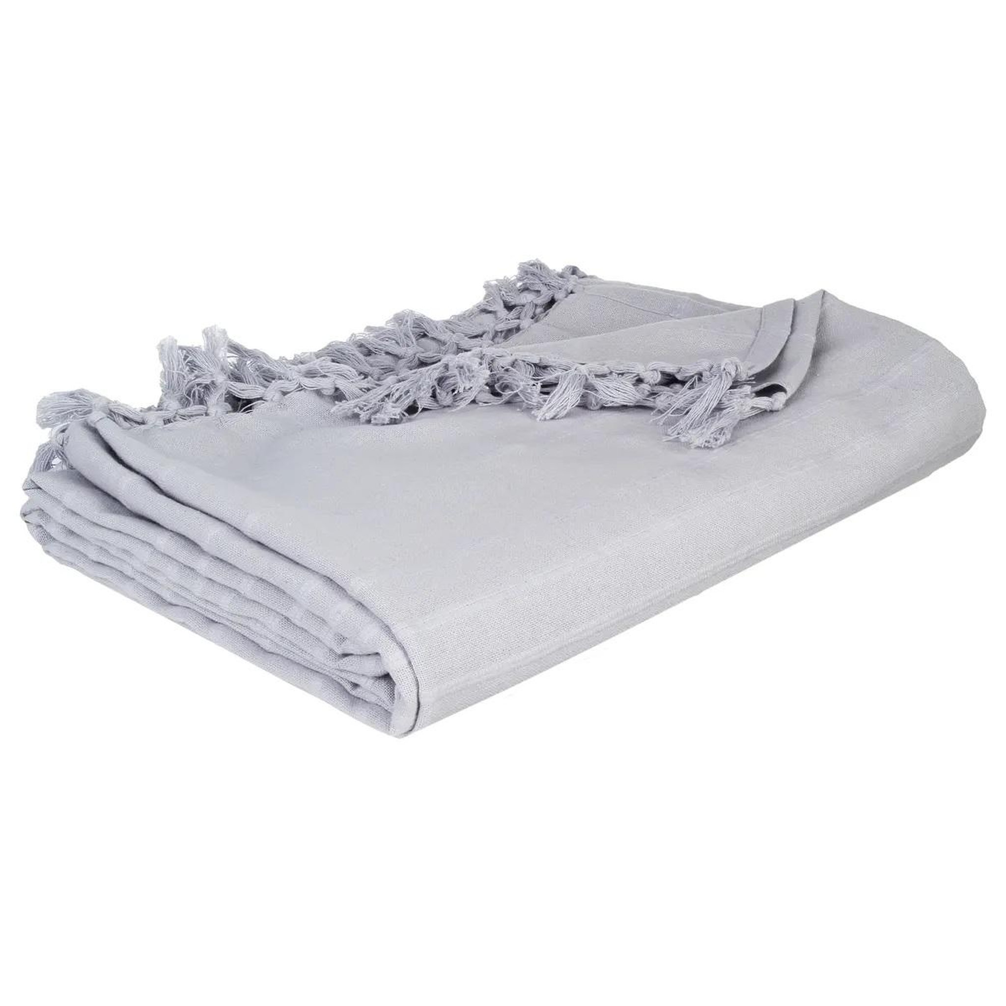 Eden Plaid ou jete de canape en coton rayé