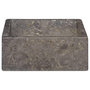Voir la diapositive 3 : VIDAXL Lavabo 45x30x12 cm marbre gris brillant