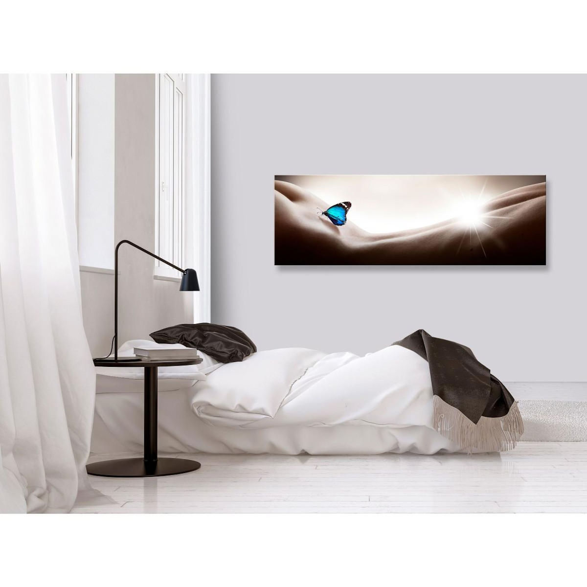 Paris Prix Tableau Imprimé  Woman & Butterfly Narrow