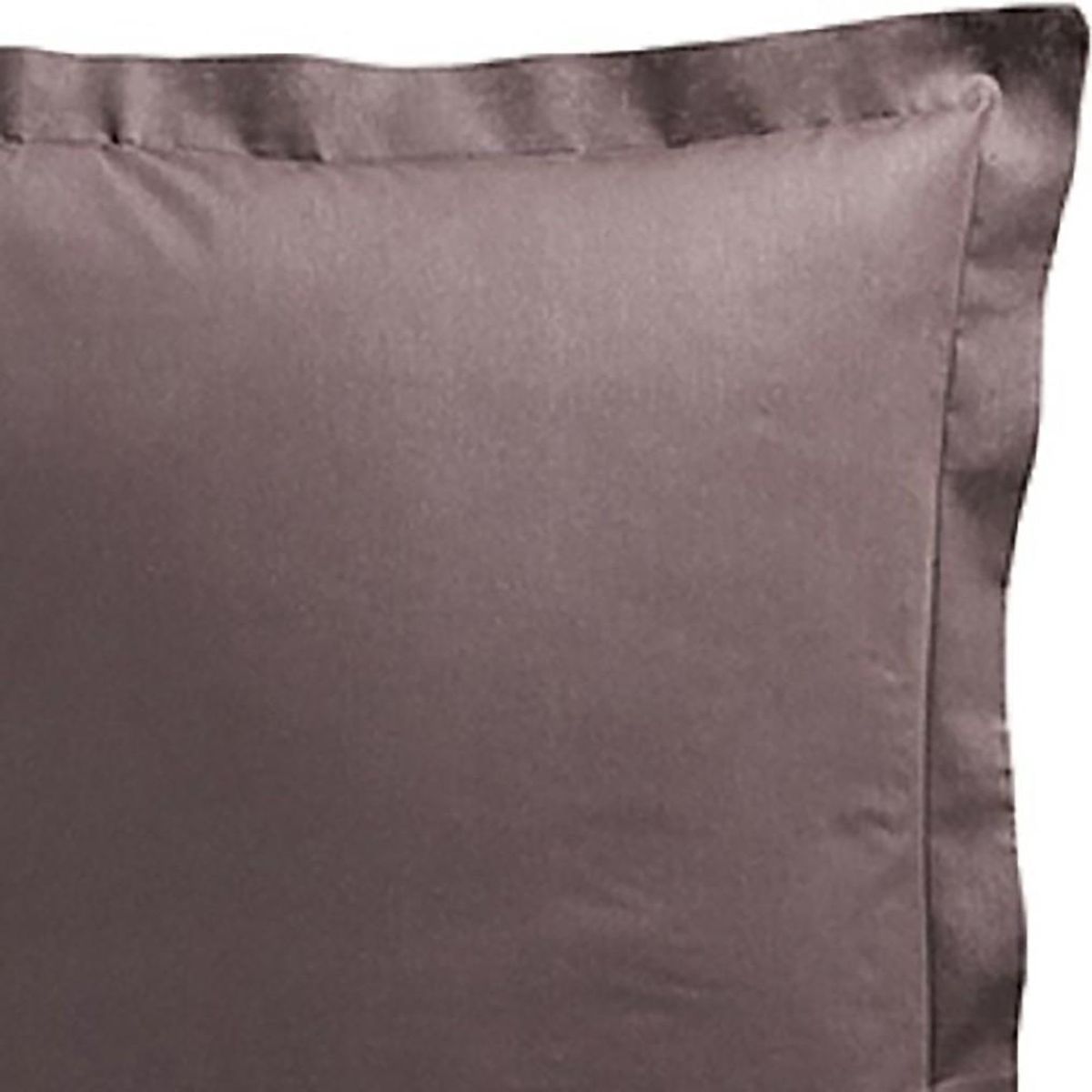 Home collection TAIE D'OREILLER 75X75 100% COTON TODAY CACAO