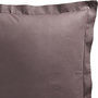 Voir la diapositive 2 : Home collection TAIE D'OREILLER 75X75 100% COTON TODAY CACAO
