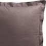 Voir la diapositive 2 : Home collection TAIE D'OREILLER 75X75 100% COTON TODAY CACAO