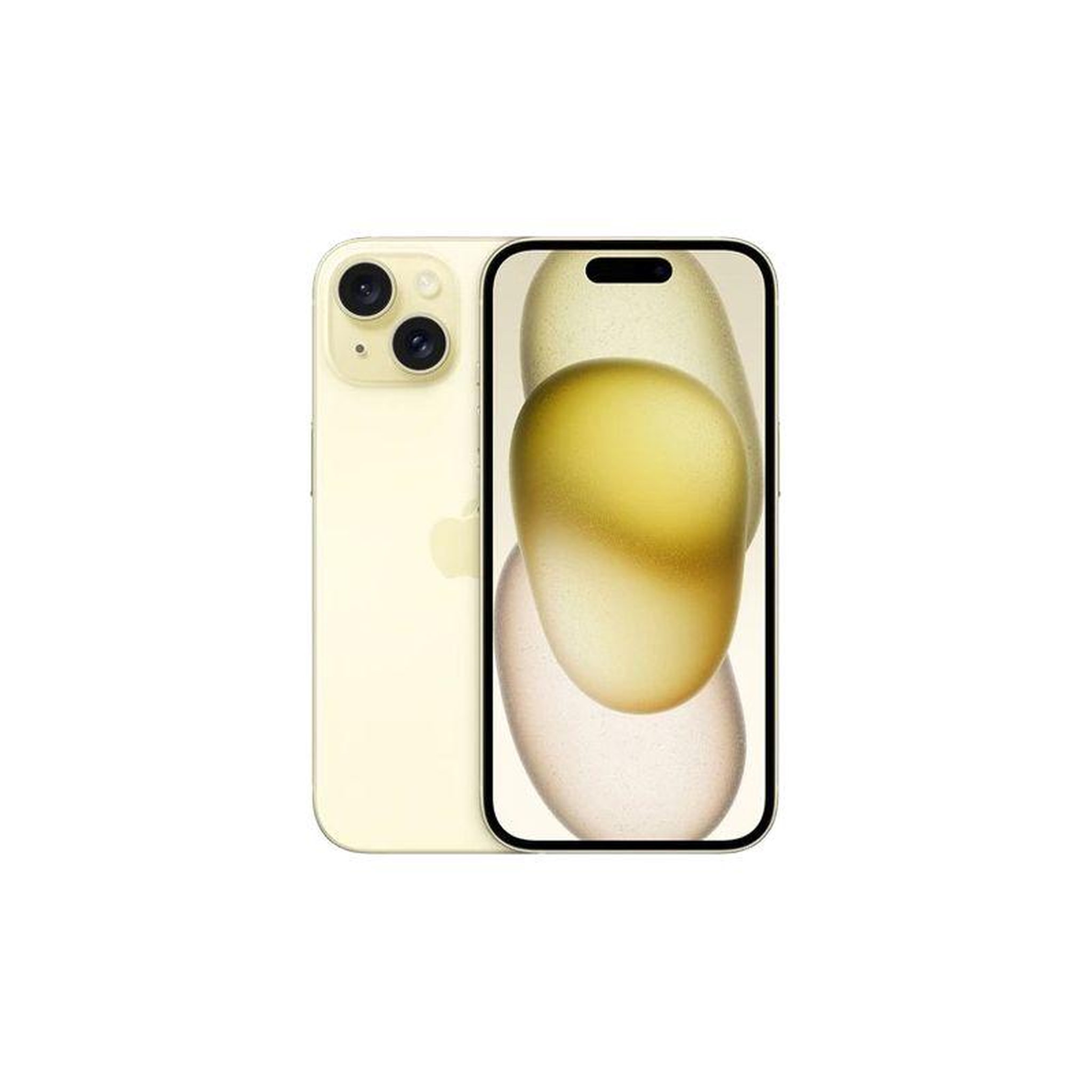 APPLE iPhone 15  reconditionné 256 Go - Grade C - Jaune