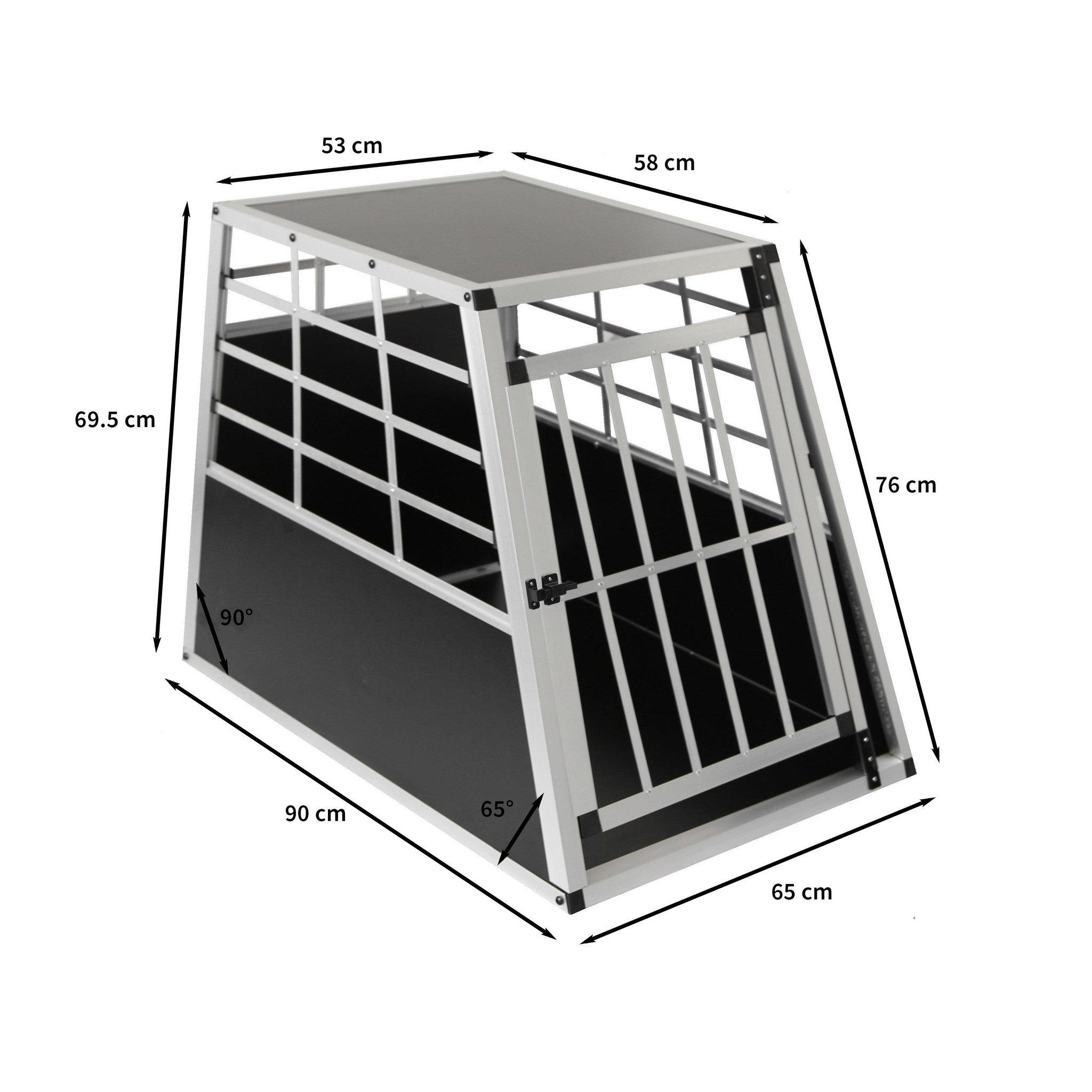 Voir la diapositive 4 : MONSTERSHOP Cage de transport pour animaux grand format