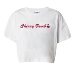 NOISY MAY T shirt /Rouge Femme Noisy  ay  alena. Coloris disponibles : Blanc