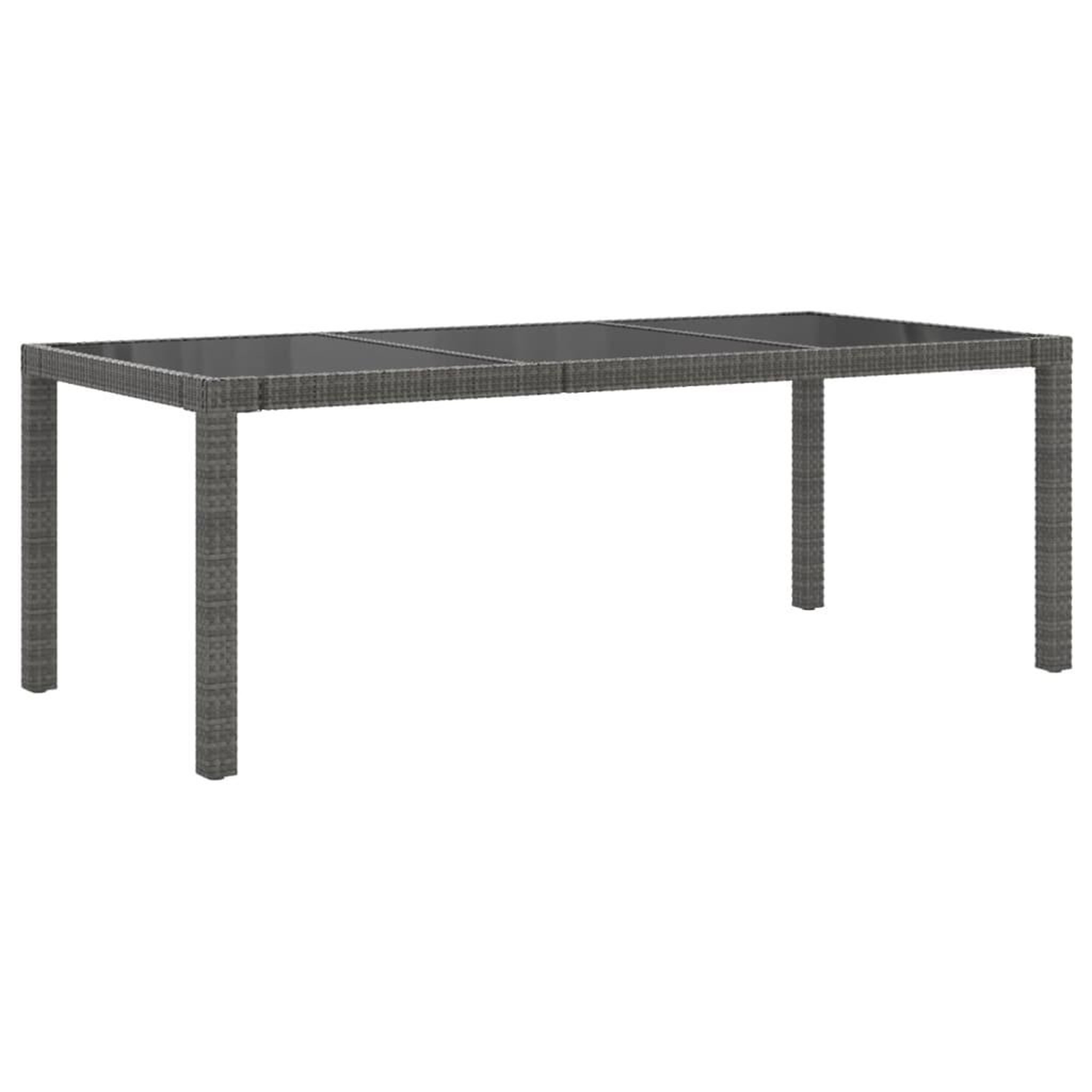 Voir la diapositive 4 : VIDAXL Ensemble a manger d'exterieur 7 pcs et coussins Resine tressee