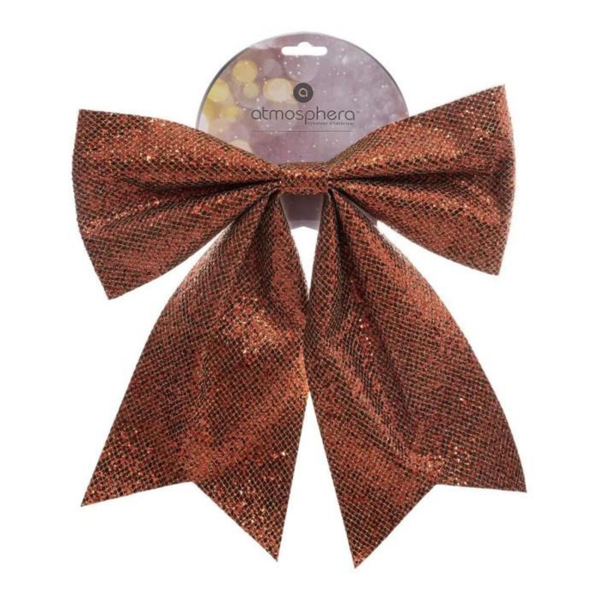 ATMOSPHERA Nœud Déco Python  Soir  37cm Rouge