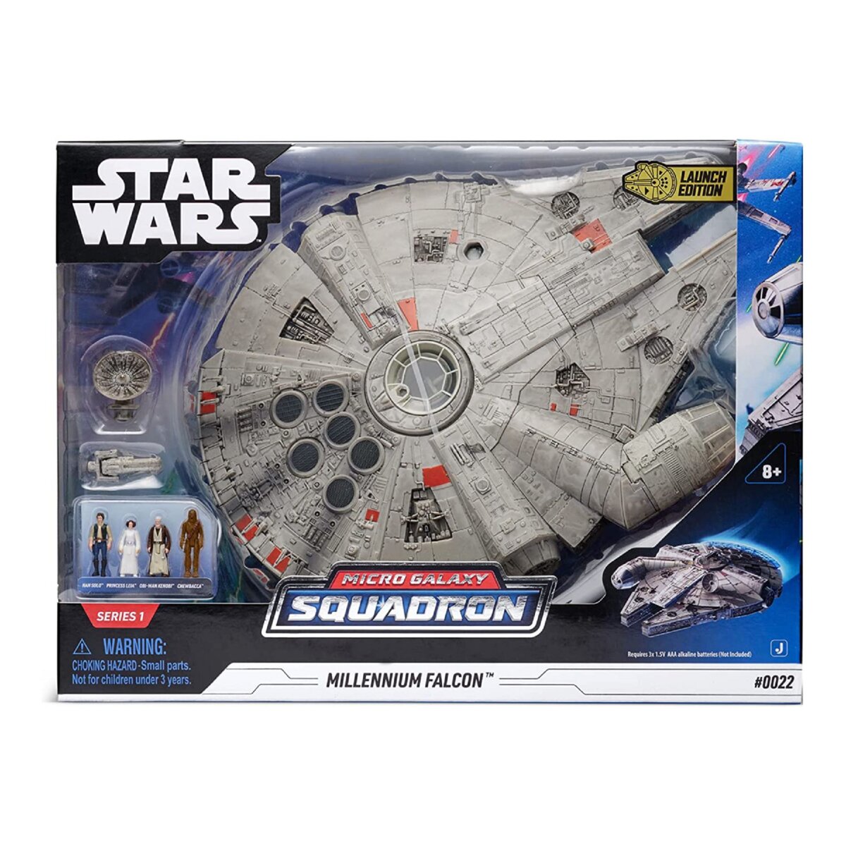 JAZWARES Escadron Micro Galaxy Faucon Millenium d'assaut Star Wars