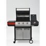 Voir la diapositive 8 : Barbecue gaz 3 brûleurs + 1 latéral inox EMMA