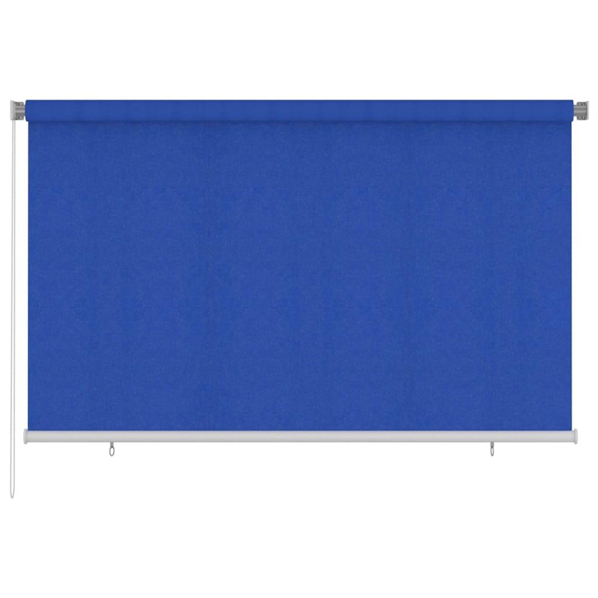 VIDAXL Store roulant d'exterieur 245 (l) x 140 (h) cm bleu hdpe