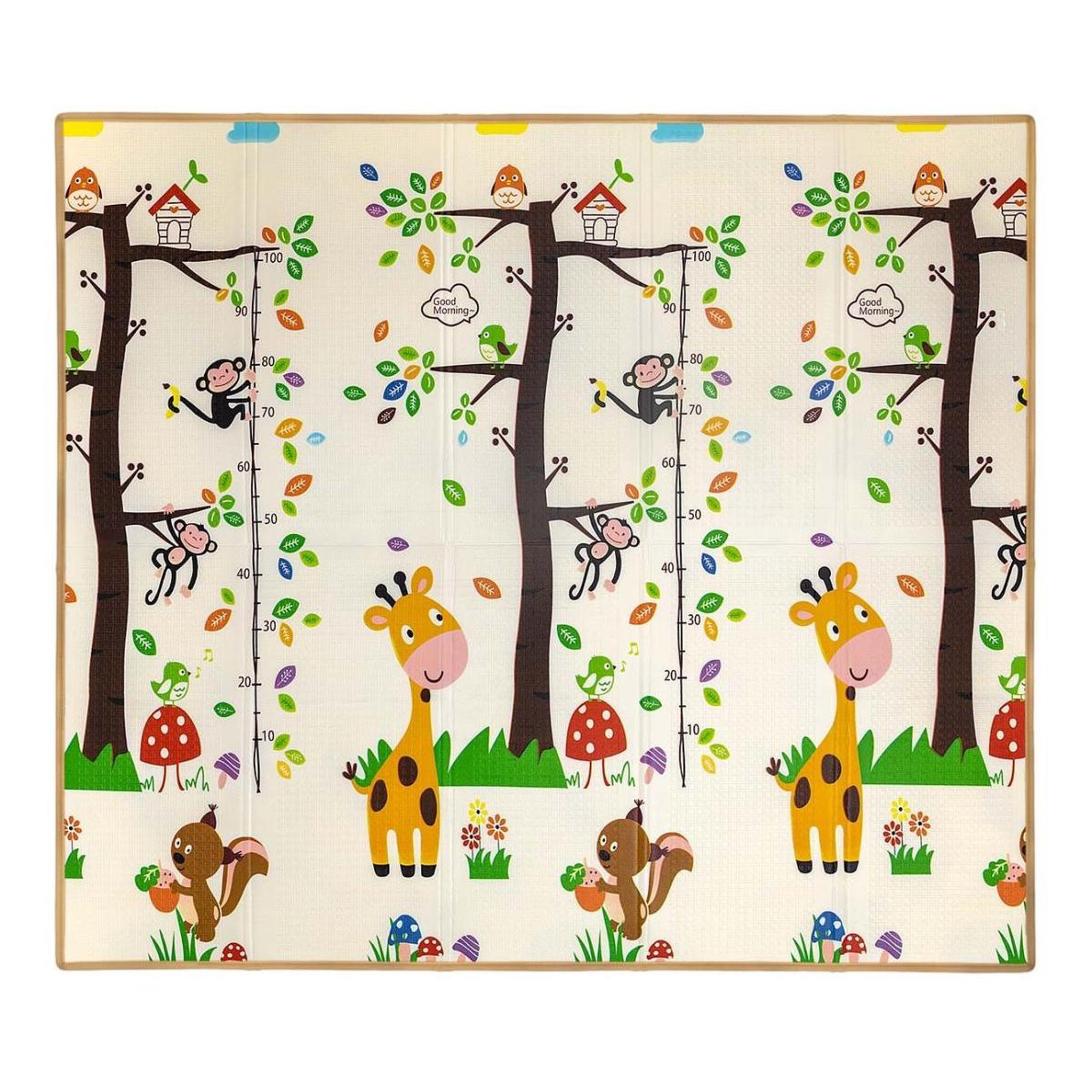 Voir la diapositive 2 : MILLY MALLY Tapis de jeu pliable  Savane  and  Arbre