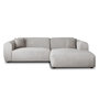 Voir la diapositive 6 : LISA DESIGN Aumance - canapé d'angle droit 4 places - en velours côtelé