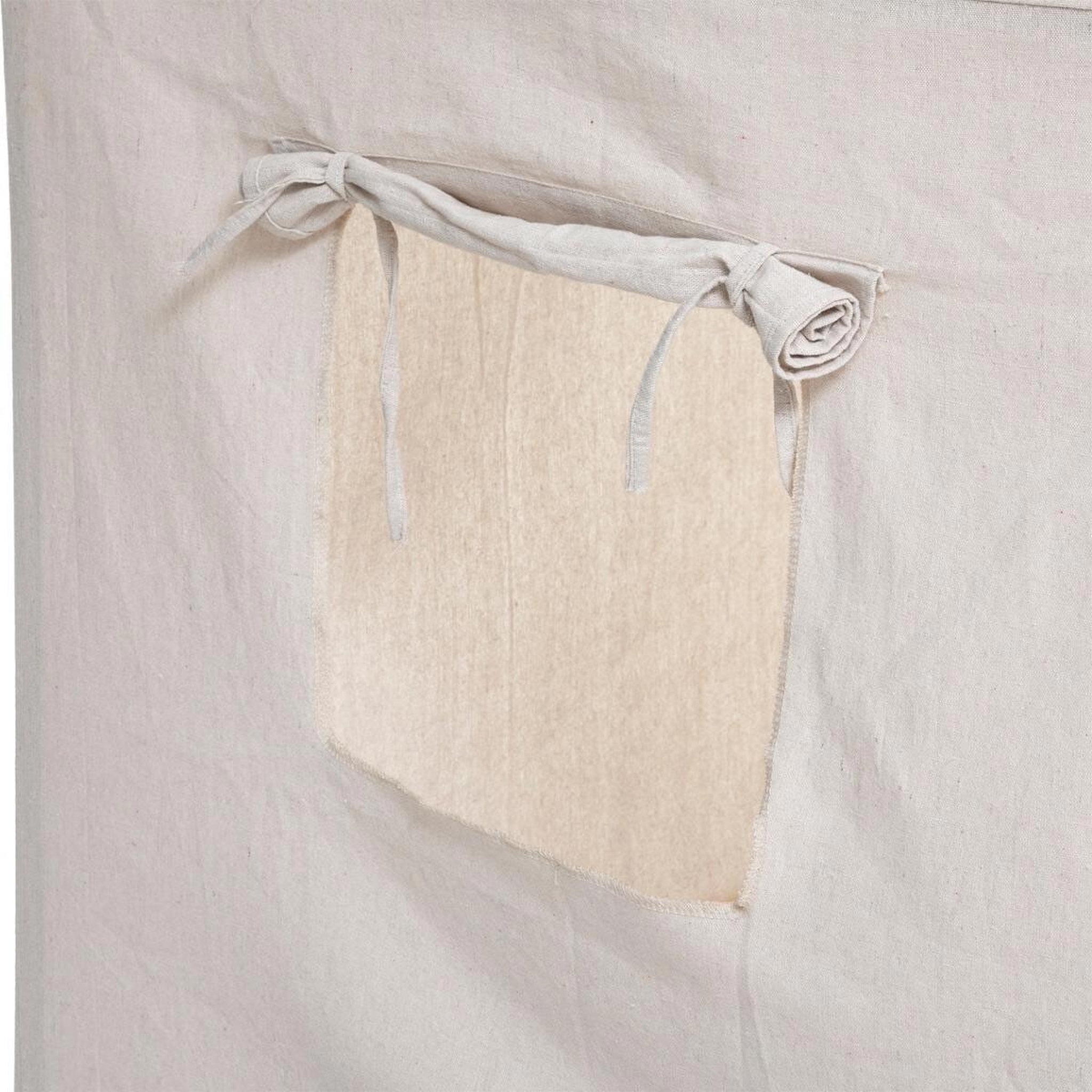 Voir la diapositive 3 : Atmosphera Kids Maison déco enfant  pin & toile  116cm beige