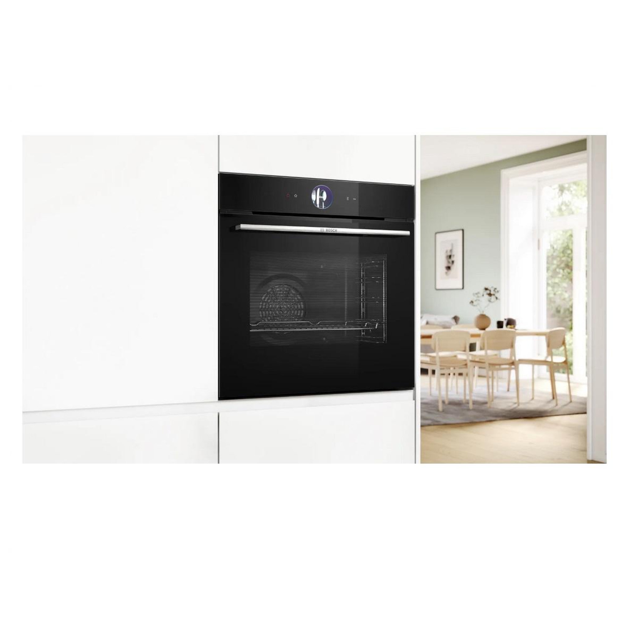 Voir la diapositive 5 : BOSCH Four intégrable 71l 60cm a+ pyrolyse noir - hbg7764b1