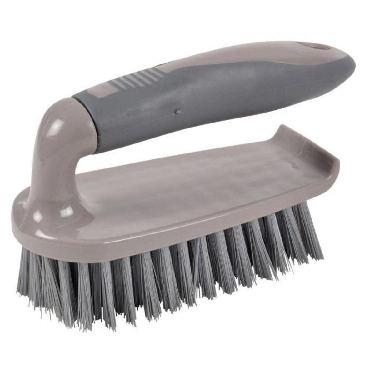 Paris Prix Brosse à Récurer  Poignée  15cm Anthracite & Taupe