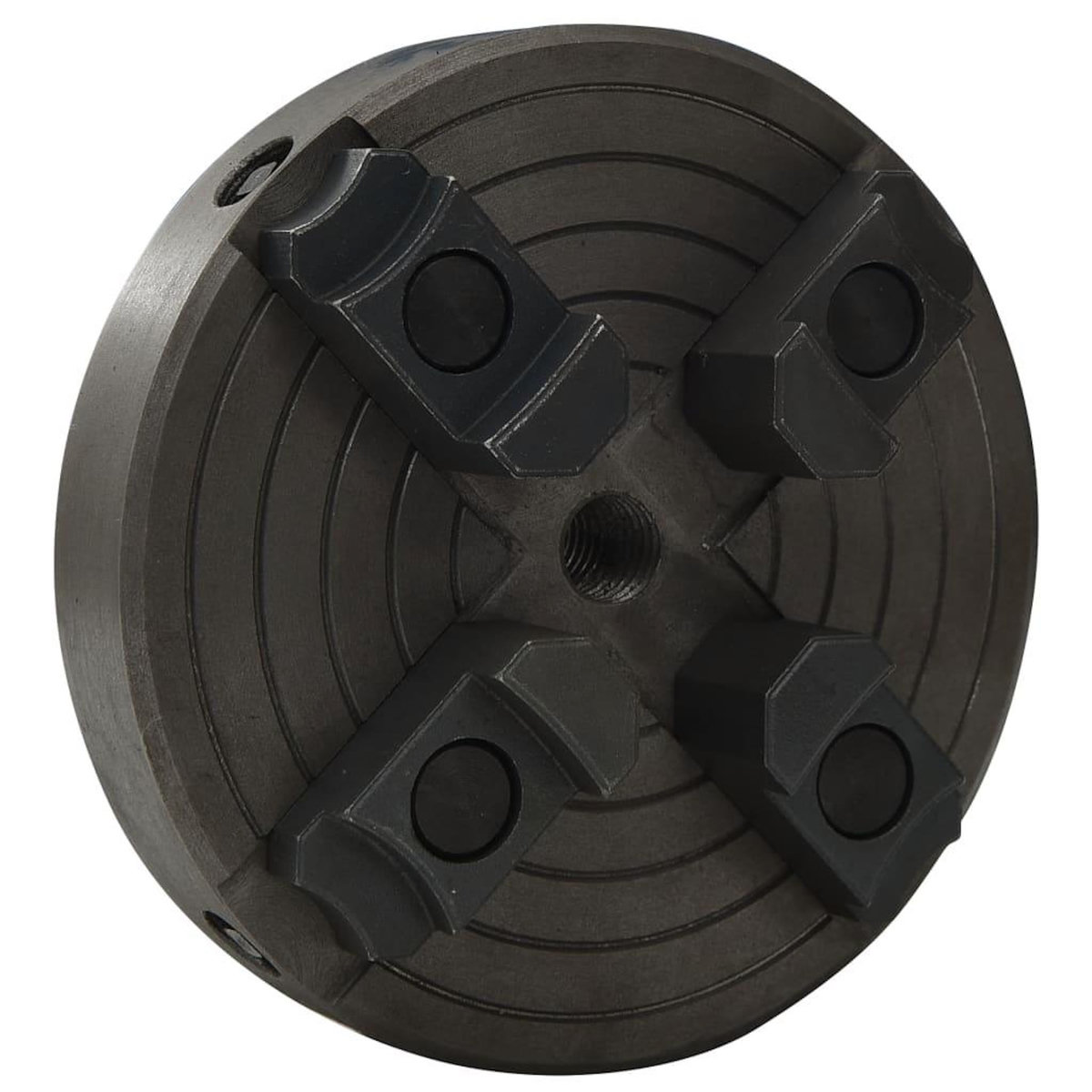 VIDAXL Mandrin a bois a 4 machoires connexion M18 acier noir 150x63 mm