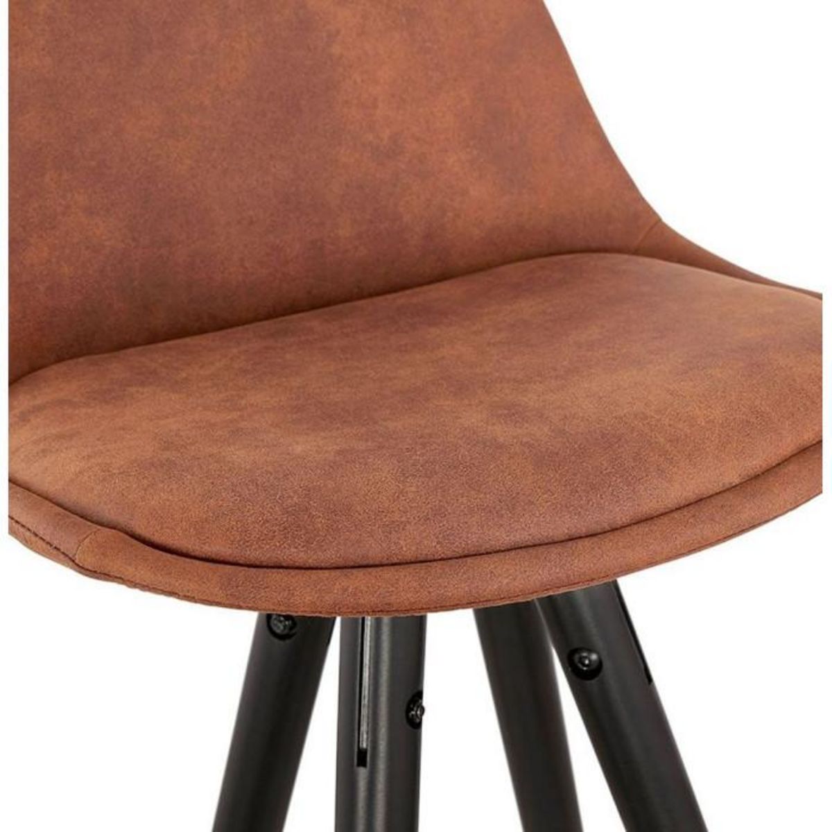 Paris Prix Tabouret de Bar  Krill  87cm Marron & Noir