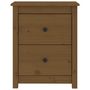 Voir la diapositive 3 : VIDAXL Table de chevet Marron miel 50x35x61,5 cm Bois de pin massif