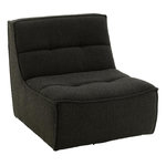 Paris Prix Fauteuil Pivotant  Cosy  97cm Noir