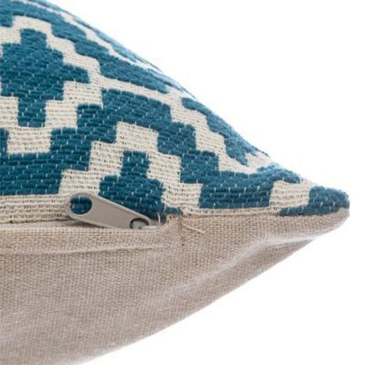 ATMOSPHERA Housse de Coussin  Chen Etnik  40x40cm Bleu