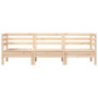 Voir la diapositive 4 : VIDAXL Canape de jardin 3 places bois de pin massif