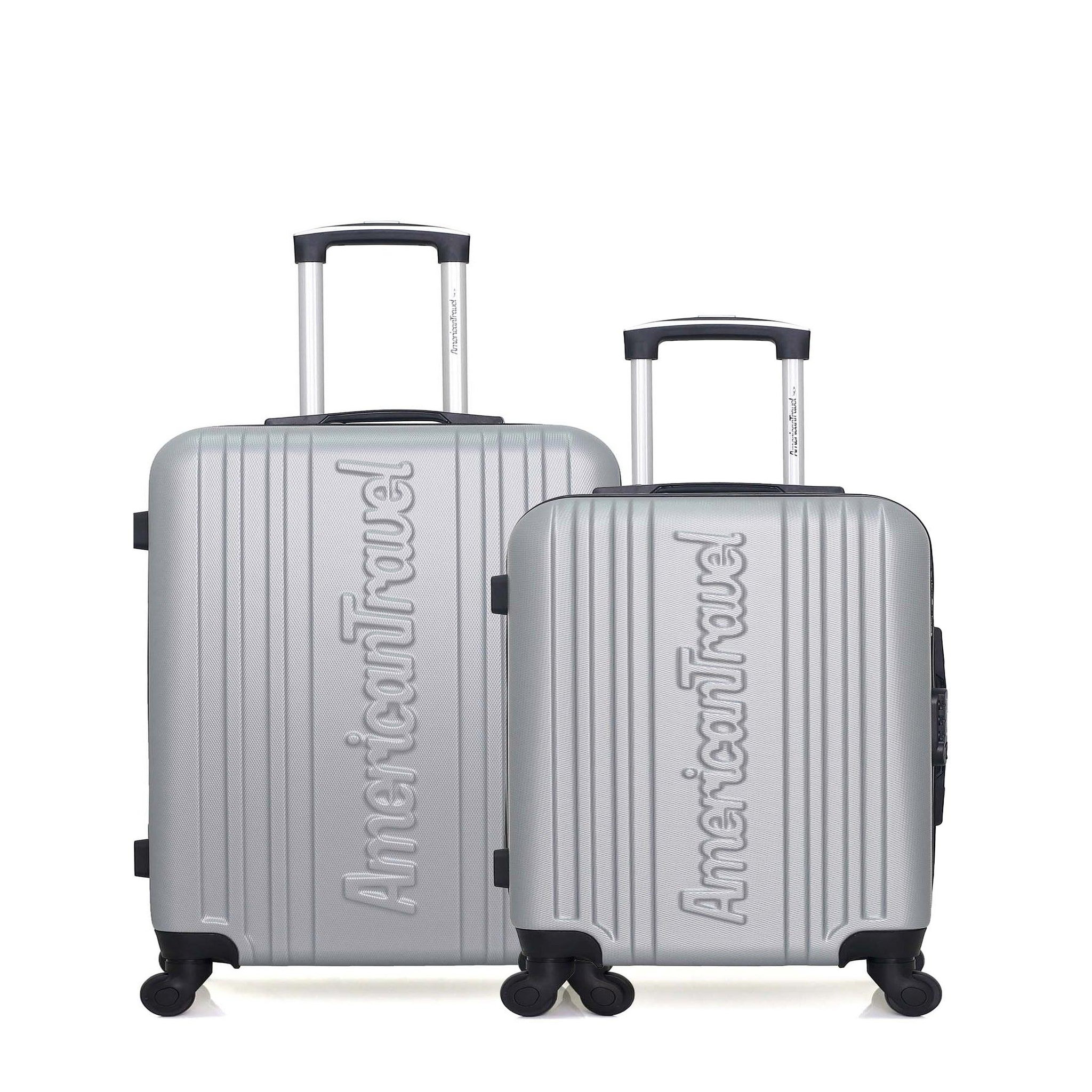 AMERICAN TRAVEL American travel - lot de 2 - valise weekend et valise cabine springfield