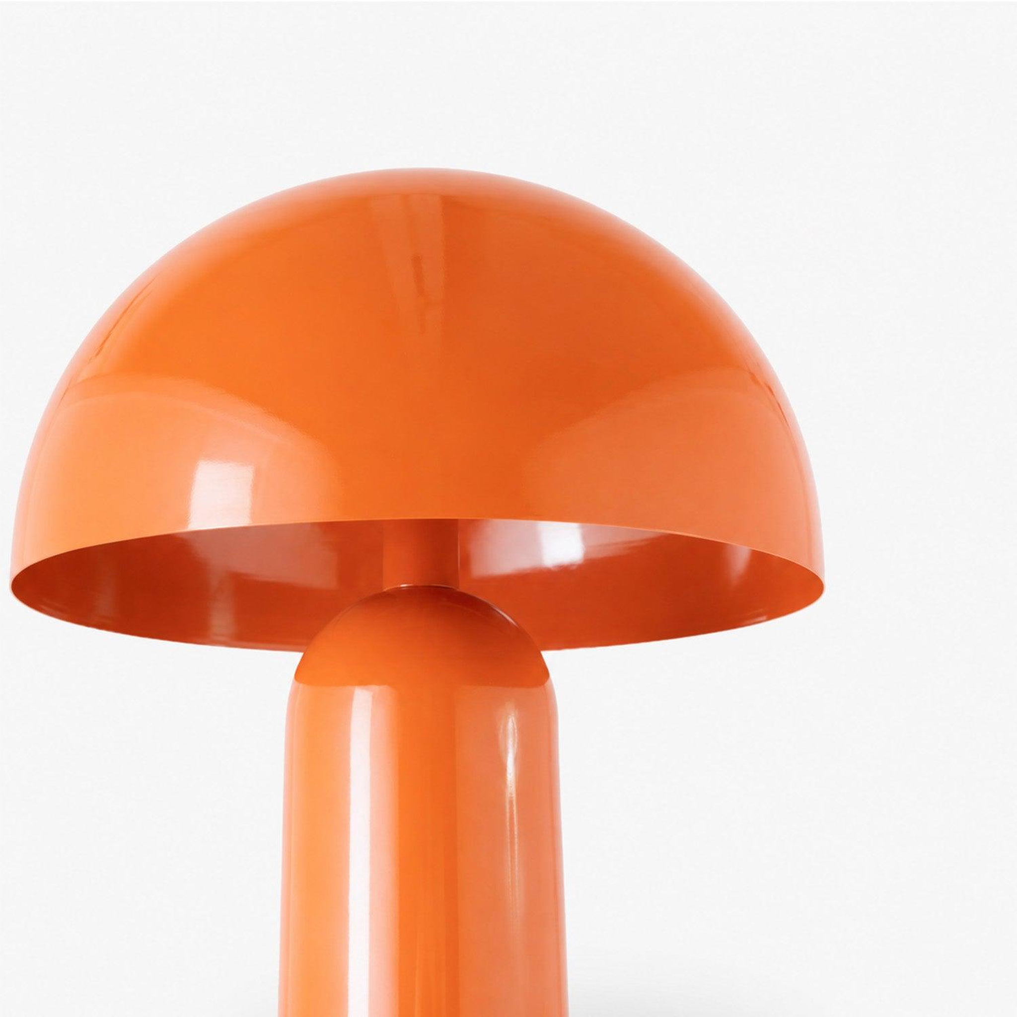 Voir la diapositive 5 : MAISON PAVANE Lampadaire en métal orange-Clara