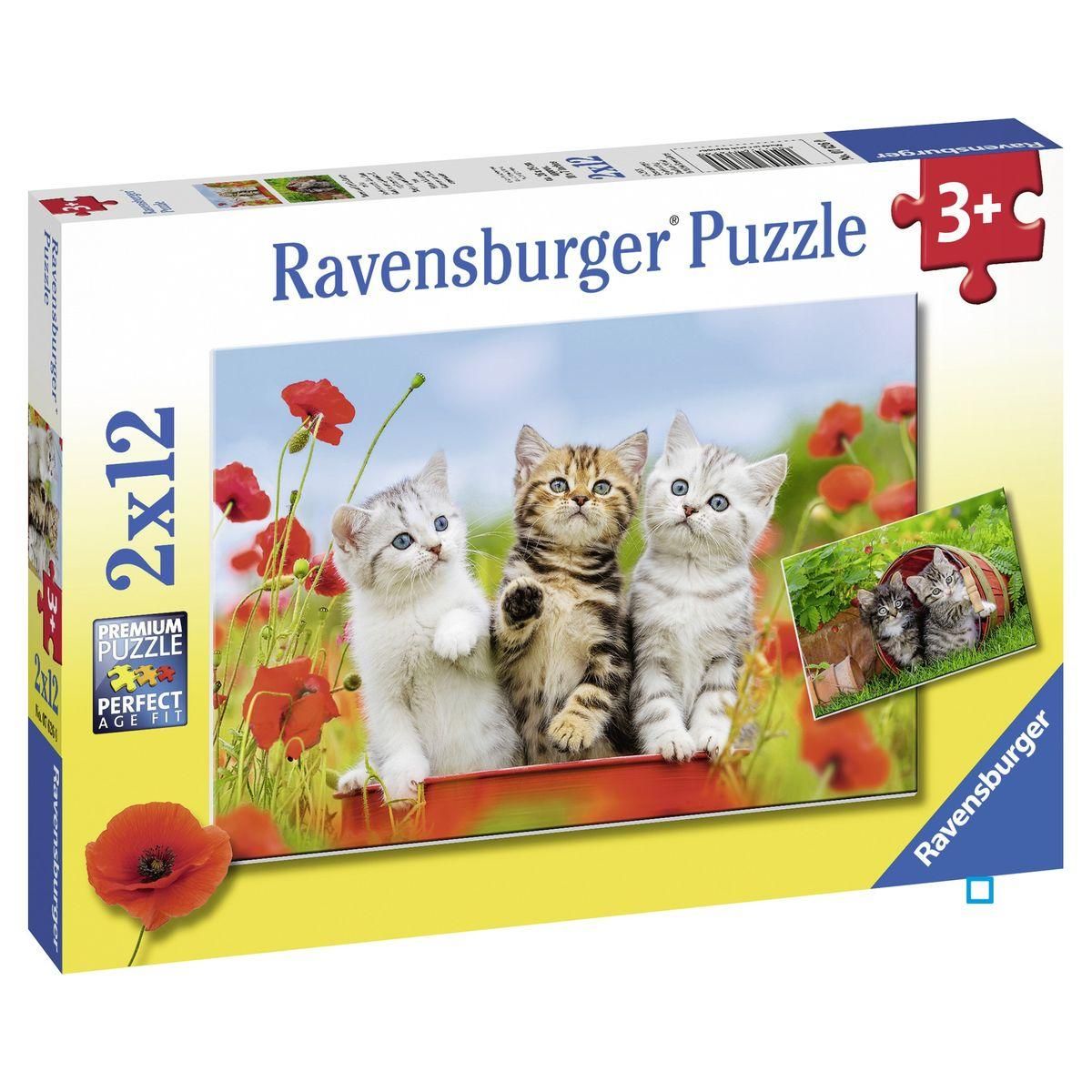 RAVENSBURGER Puzzle 2 x 12 pièces