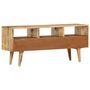 Voir la diapositive 3 : VIDAXL Meuble TV 110x36x50 cm Bois massif de manguier