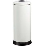 Rossignol Poubelle à pédale 30l blanc - 94024