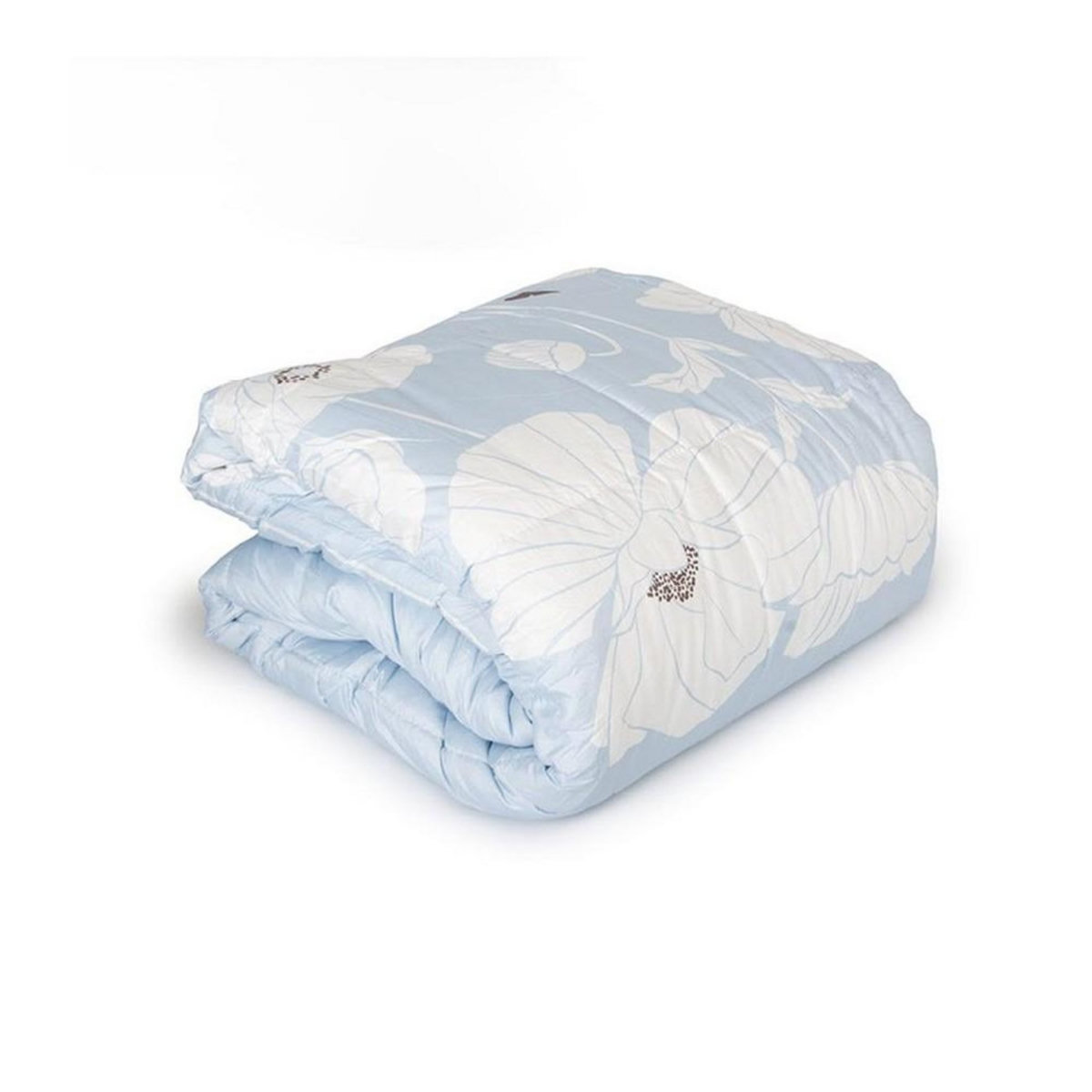 Gentle Couette imprimée 240x220 cm Fleur bleu