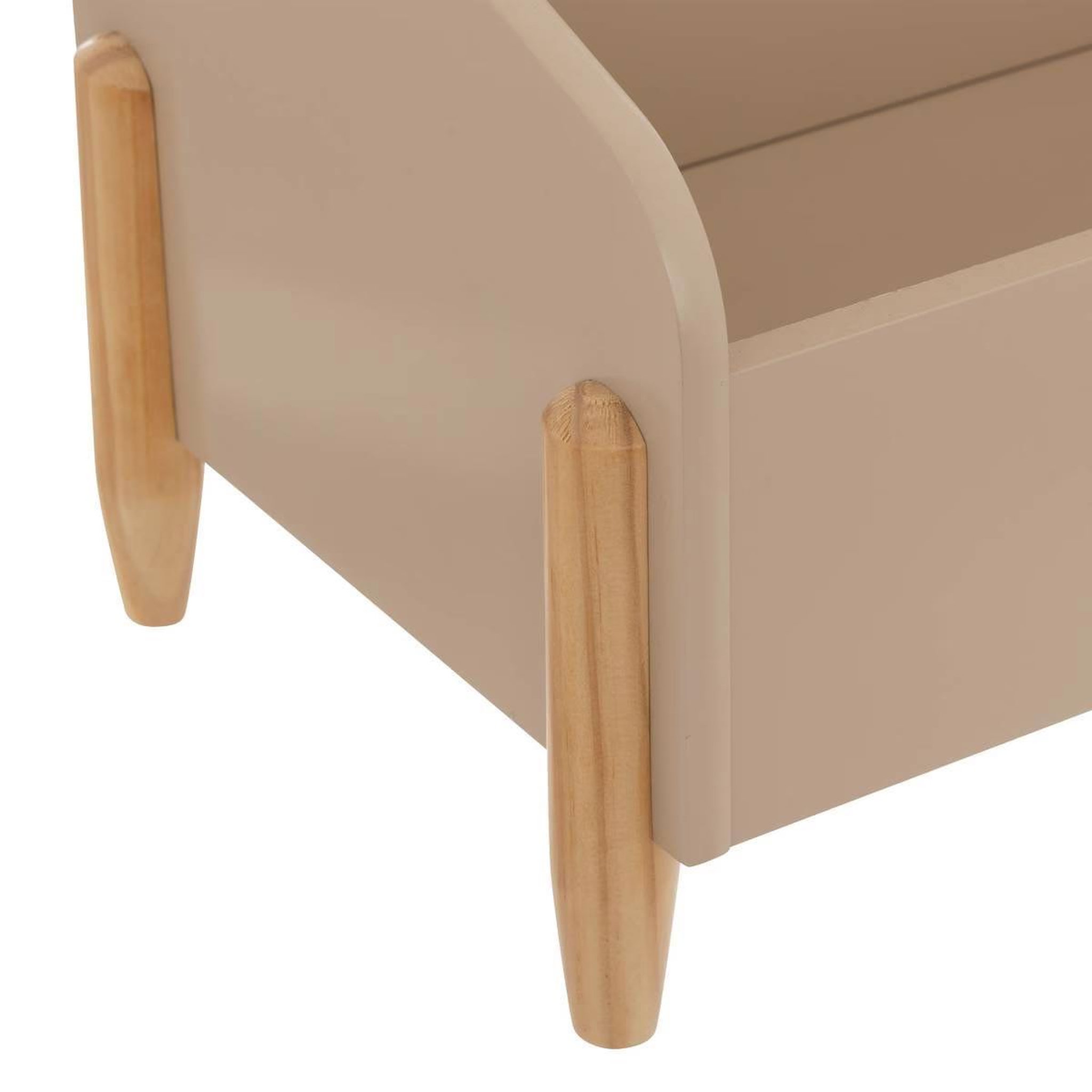Voir la diapositive 2 : Atmosphera Kids Coffre enfant  douceur  61cm beige