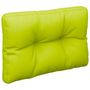 Voir la diapositive 5 : VIDAXL Coussins de palette lot de 2 vert vif tissu