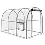 Voir la diapositive 1 : OUTSUNNY Serre tunnel serre à tomates surface sol 6 m² 3L x 2l x 2H m