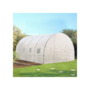 Voir la diapositive 3 : ID MARKET Serre tunnel de jardin 12M² blanche gamme maraîchère ZEBRA 4x3M