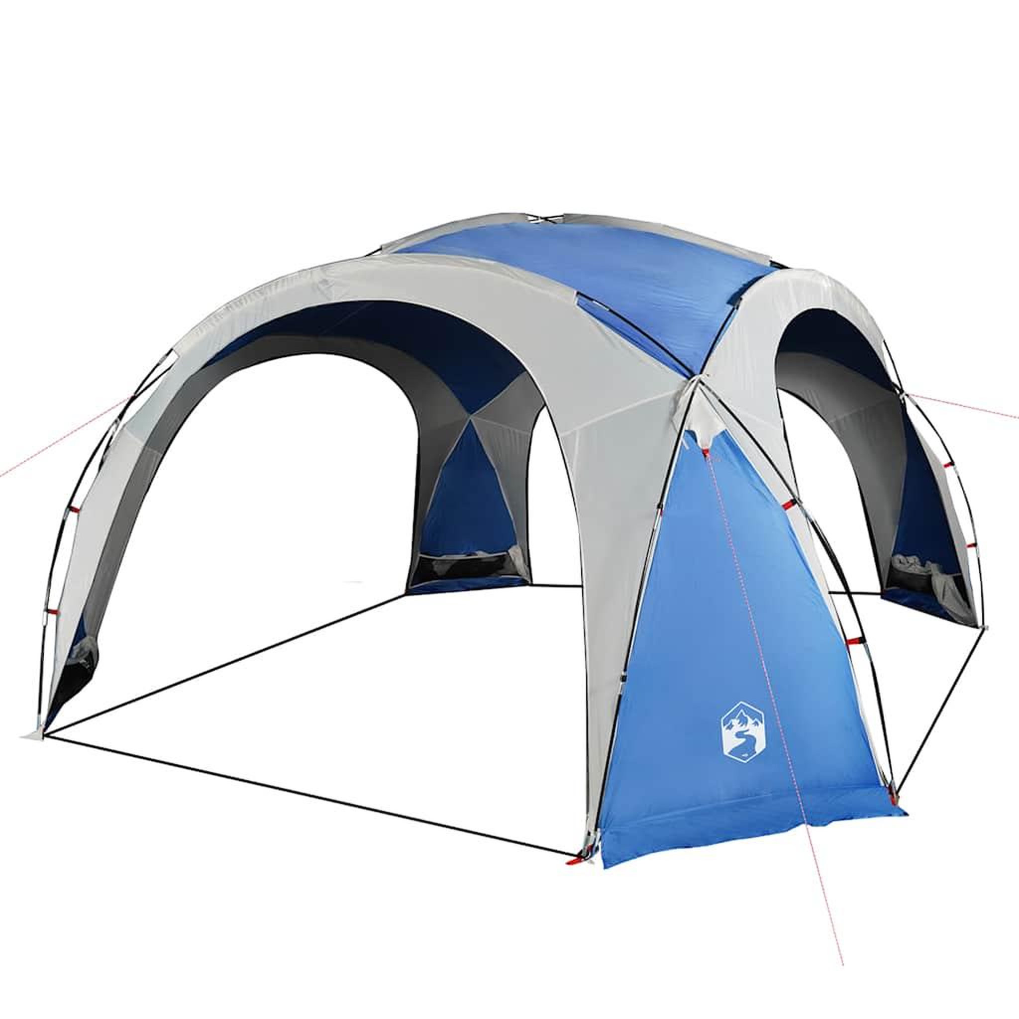 Voir la diapositive 5 : VIDAXL Tente de reception bleu impermeable