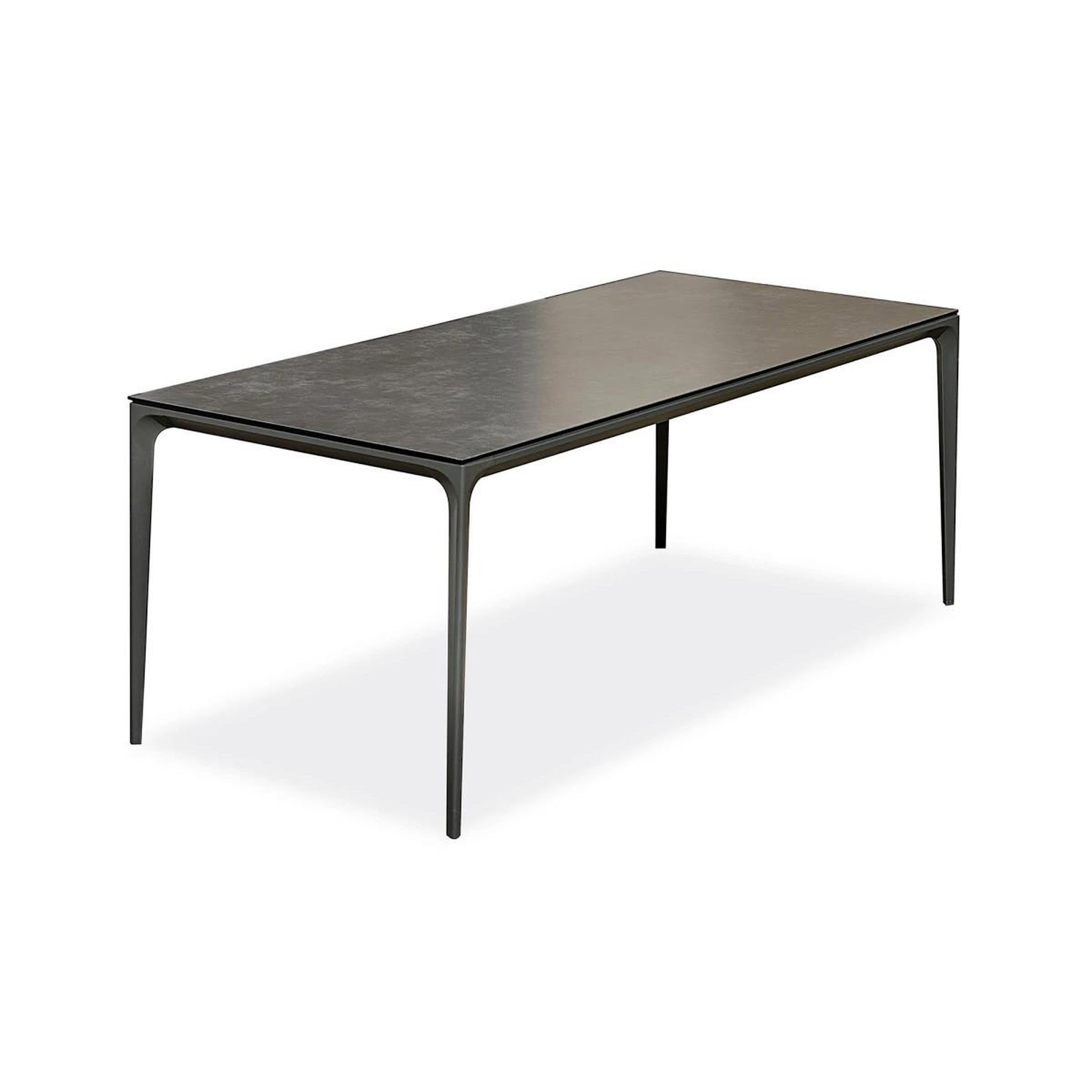 Paris Prix Table de jardin en céramique  tigua  200cm anthracite