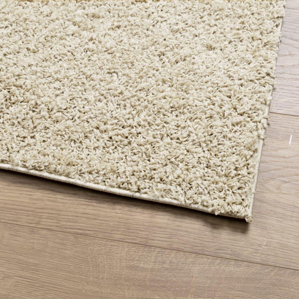 VIDAXL Tapis shaggy PAMPLONA poils longs moderne dore 120x170 cm
