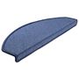 Voir la diapositive 3 : VIDAXL Tapis d'escalier 10 pcs 65x24x4 cm Bleu