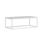 Habitat et Jardin Table basse en bois  Tiger  - 120 x 60 x 42 cm - Blanc