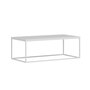Voir la diapositive 1 : Habitat et Jardin Table basse en bois  Tiger  - 120 x 60 x 42 cm - Blanc