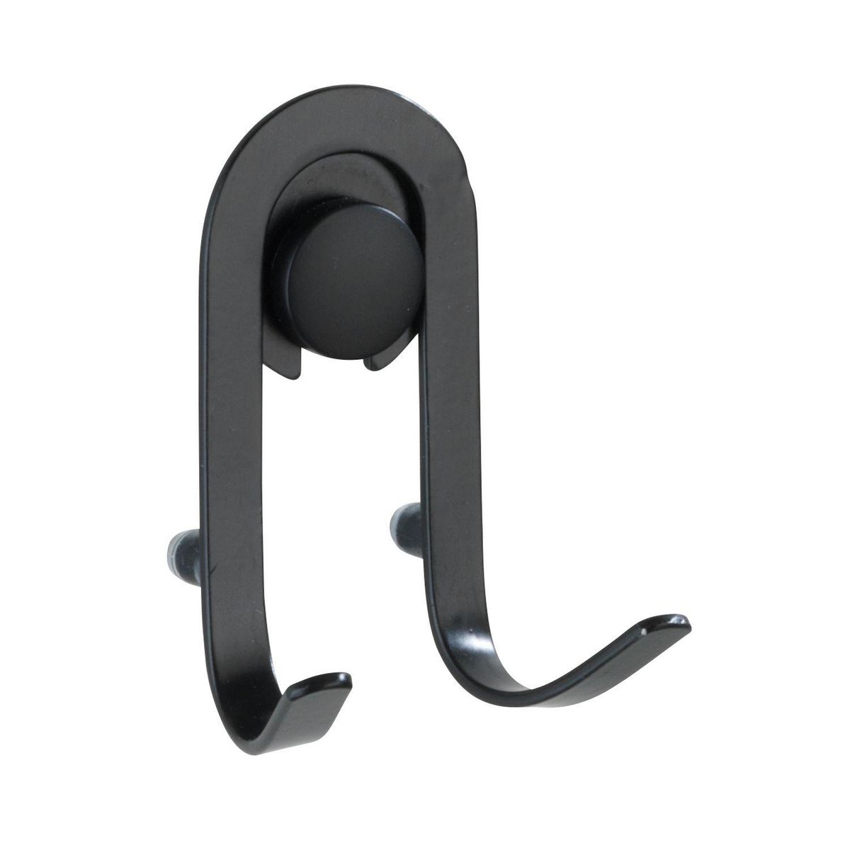 Wenko Crochet mural porte serviette indus Classic - Noir